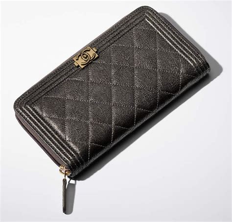 chanel boy wallet review|boy Chanel zipped wallet.